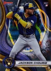 2024 Bowman's Best Base Set Jackson Chourio #38 card