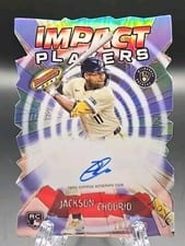 Jackson Chourio 2024 Bowman's Best Impact Players Autographs card