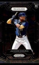 2024 Panini Prizm Jackson Chourio Silver #277 card