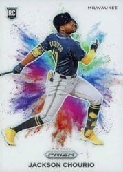 2024 Panini Prizm Color Blast Jackson Chourio #4 card