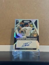 2024 Panini Prizm Prospect Signatures Jackson Chourio #PS-JC card