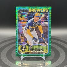 2024 Topps Chrome Jackson Chourio #161 card