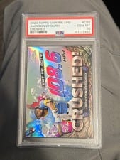 2024 Topps Chrome Update Crushed! Jackson Chourio #CR-9 card