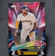 2024 Topps Chrome Update Future Stars Jackson Chourio #FSU-16 card