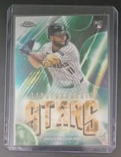 2024 Topps Chrome Update Stratospheric Stars Jackson Chourio #SSC-17 card