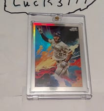 2024 Topps Cosmic Chrome Stars in the Night Jackson Chourio #STN-12 card