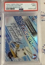 2024 Topps Pristine Frozen Ropes Jackson Chourio #FR-27 card