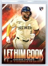 2024 Topps Update Let Him Cook Jackson Chourio #LHC-19 card