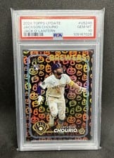 2024 Topps Update Jackson Chourio Jack O’ Lantern #US240 card