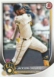 2025 Bowman Base Set Jackson Chourio #11 card