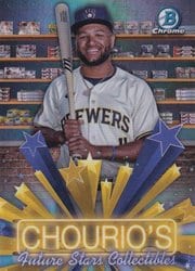 2025 Bowman Hobby Stars Jackson Chourio #HS-3 card