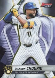 2025 Bowman's Best Base Set Jackson Chourio #10 card