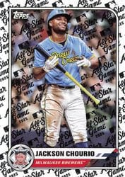 2025 Topps All Star Game Base Set Jackson Chourio #62 card