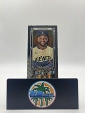 2025 Topps Allen & Ginter Mini Chrome Jackson Chourio #76 card