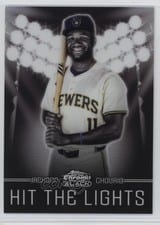 2025 Topps Chrome Black Hit the Lights Jackson Chourio #HTL-16 card