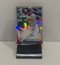 2025 Topps Cosmic Chrome Cosmic Chrome Autographs Jackson Chourio #CCA-JC card