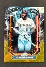 2025 Topps Cosmic Chrome Extraterrestrial Talent Jackson Chourio #ET-19 card
