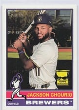 2025 Topps Heritage Jackson Chourio Bicentennial #106 card