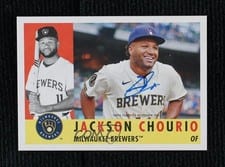 2025 Topps Heritage 25th Anniversary Autographs Jackson Chourio #H25A-JC card