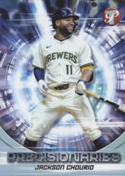 2025 Topps Pristine Precisionaries Jackson Chourio #PR-25 card