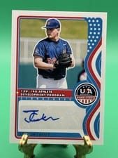 2025 Panini Stars & Stripes 13U/14U National Team Signatures Jackson Coffey #NTS-JC card