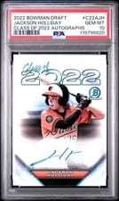 2022 Bowman Draft Class of 2022 Autographs Jackson Holliday #C22A-JH card