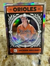 2023 Bowman Chrome Ascensions Autographs Jackson Holliday #BA-15 card