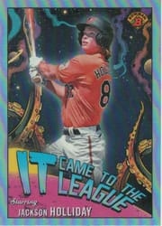 2023 Bowman Chrome It Came to the League Jackson Holliday #CFL-9 card