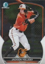 2023 Bowman Chrome Prospects Jackson Holliday #BCP-20 card