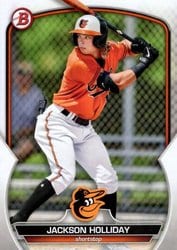 2023 Bowman Prospects Jackson Holliday #BP-20 card