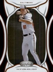 2023 Panini Chronicles Certified Jackson Holliday #17 card