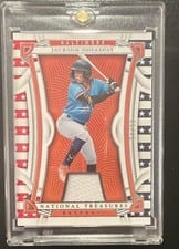 2023 Panini National Treasures Base Red, White & Blue Jackson Holliday #25 card