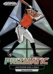 2023 Panini Prizm Prizmatic Jackson Holliday #P18 card