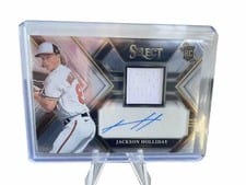 2023 Panini Select Rookie Jersey Autographs Jackson Holliday #PJA-JH card