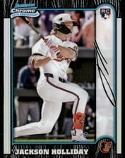 2024 Bowman Chrome 1999 Bowman Chrome 25th Anniversary Jackson Holliday #BC25-15 card
