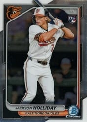 2024 Bowman Chrome Base Set Jackson Holliday #26 card