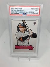 Jackson Holliday 2024 Topps Archives 1968 Topps Action All-Stars card