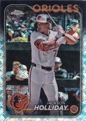 2024 Topps Chrome Logofractor Edition Base Set Jackson Holliday #88 card