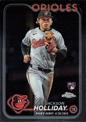 2024 Topps Chrome Update Base Set Jackson Holliday #USC89 card
