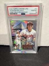 2024 Topps Chrome Update Home Field Advantage Jackson Holliday #HFAC-21 card