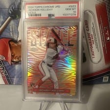 2024 Topps Chrome Update Sizzle Jackson Holliday #SIZ-2 card