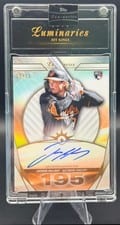 2024 Topps Luminaries Hit Kings Autographs Jackson Holliday #HK-HOL card