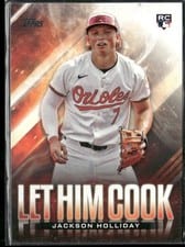 2024 Topps Update Let Him Cook Jackson Holliday #LHC-25 card