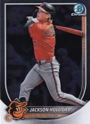 2025 Bowman Chrome Base Set Jackson Holliday #16 card