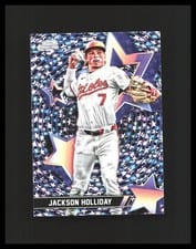 2025 Topps Cosmic Chrome StarFractor Jackson Holliday #SF-2 card