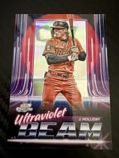 2025 Topps Cosmic Chrome Ultraviolet Beam Jackson Holliday #UB-17 card