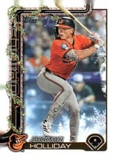 2025 Topps Holiday Jackson Holliday #H188 card