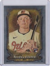 2024 Topps Allen & Ginter Chrome Jackson Holliday (Baltimore Orioles) #277 card