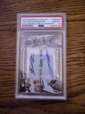 2023 Bowman Sterling Dual Refractor Autographs Jackson Holliday / Gunnar Henderson #DRA-HH card