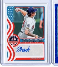 2025 Panini Stars & Stripes 16U/17U National Team Signatures Jackson Hoyt #NTS-JH card